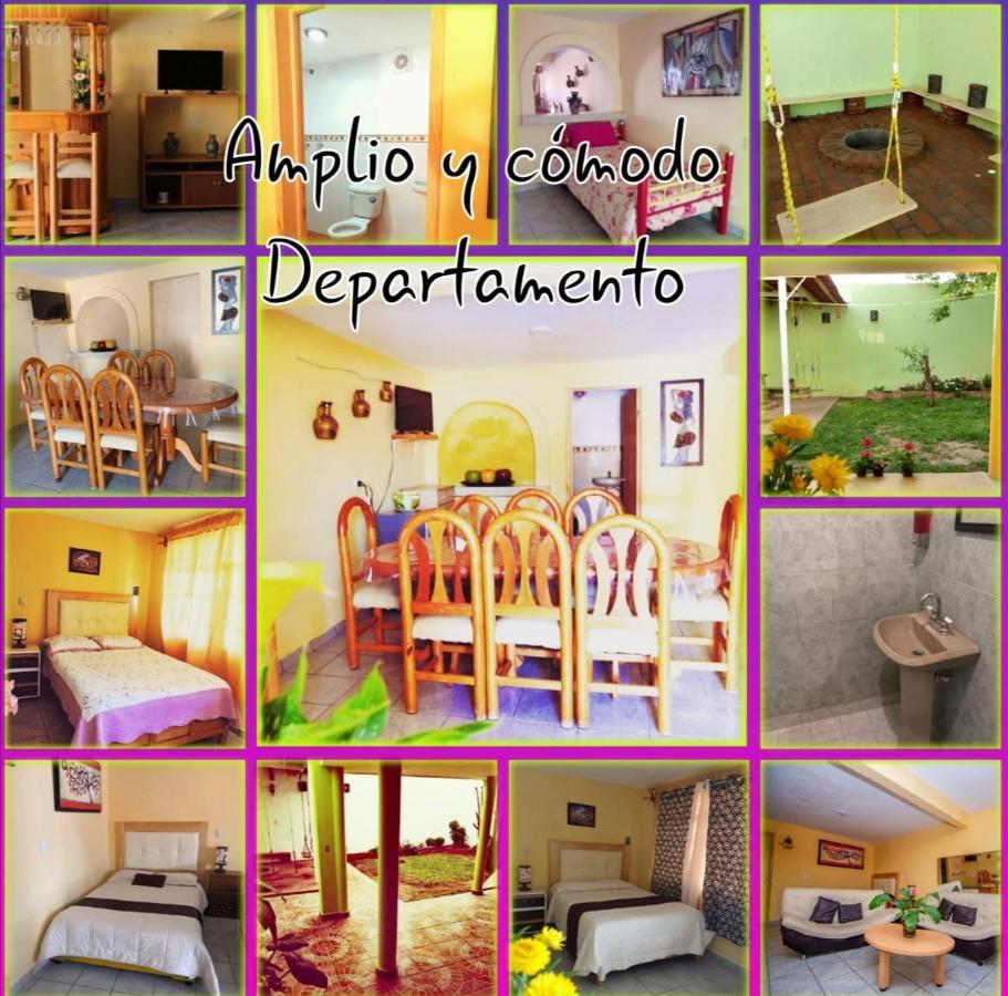 El Paraiso De Zacatlan Departamento Con Jardin, 11 Pax Exterior photo